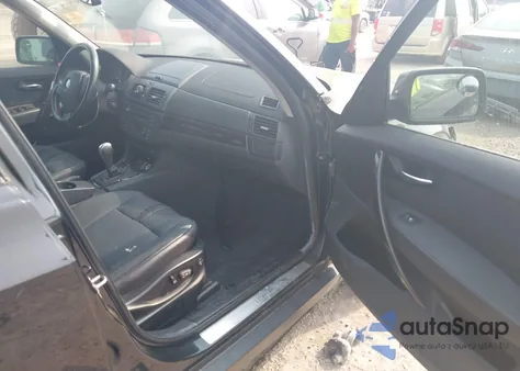 2008 BMW X3 3.0Si from USA, damaged, VIN WBXPC93408WJ11619